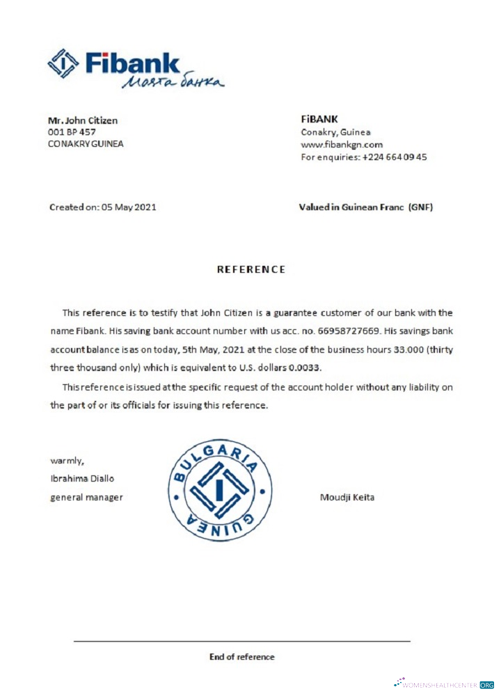 Download Guinea Fibank reference Photoshop template